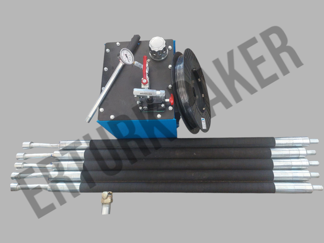 Packer inflation tank for drilling and injection applications